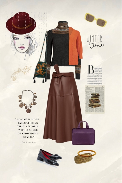 Brown is a solution- Combinaciónde moda