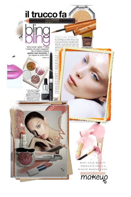 bling bling make up- 搭配