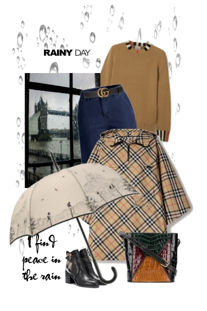 Rainy Saturday- Combinaciónde moda