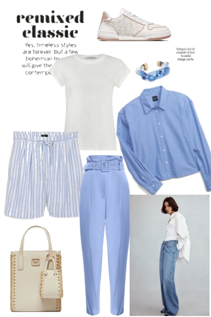 Remixed Classic in blue