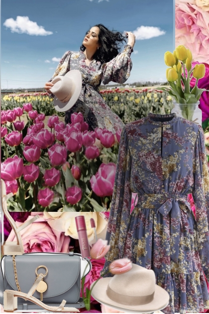 Tulip- combinação de moda