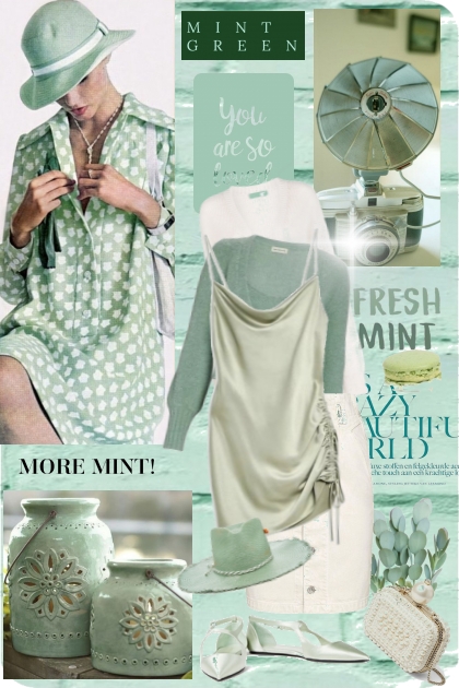 Mint- Combinazione di moda