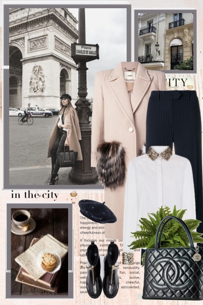 Fall in the city- Combinazione di moda