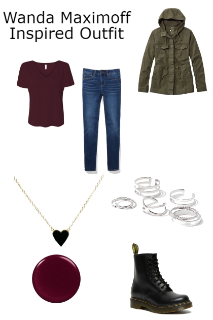 Wanda Maximoff Inspired Outfits