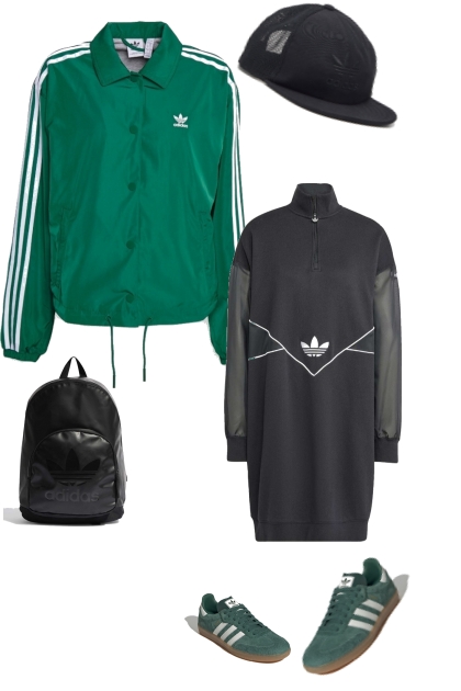 Adidas street style vibes only- Modna kombinacija