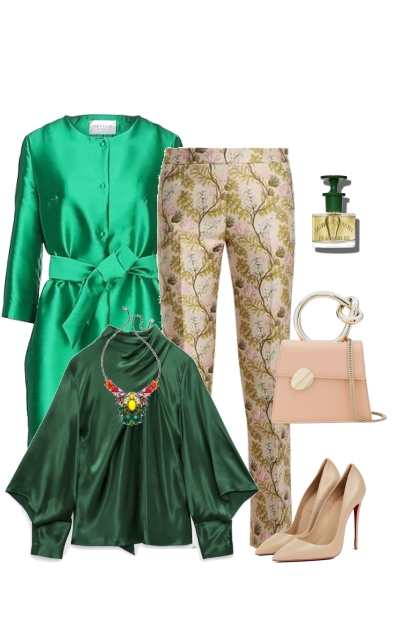 floral pants /spring- Combinazione di moda