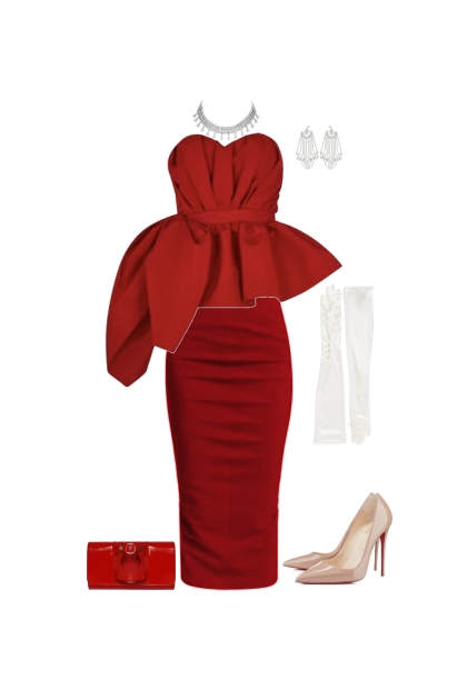 red carpet- Модное сочетание