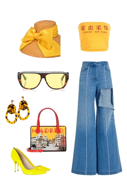 Yellow Tourist - Modna kombinacija