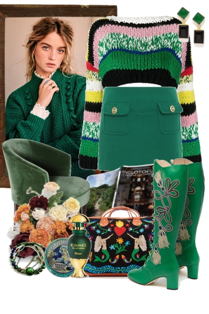 Emerald village- Fashion set