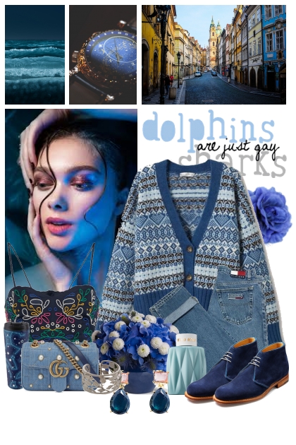 Blue twilight- Combinaciónde moda
