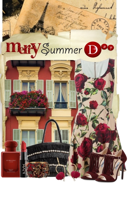 Merry Summer's Day- Fashion set
