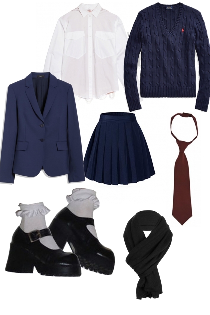 Hiver Uniform- Combinazione di moda