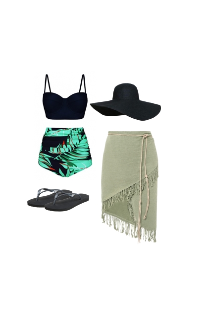 Cedar Swimsuit- Combinaciónde moda