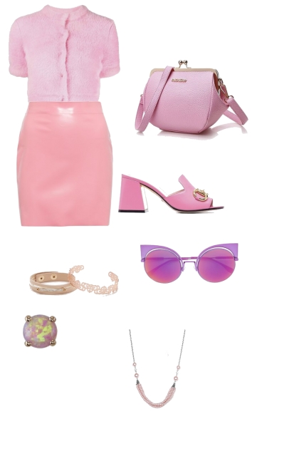 Total Pink- Modna kombinacija