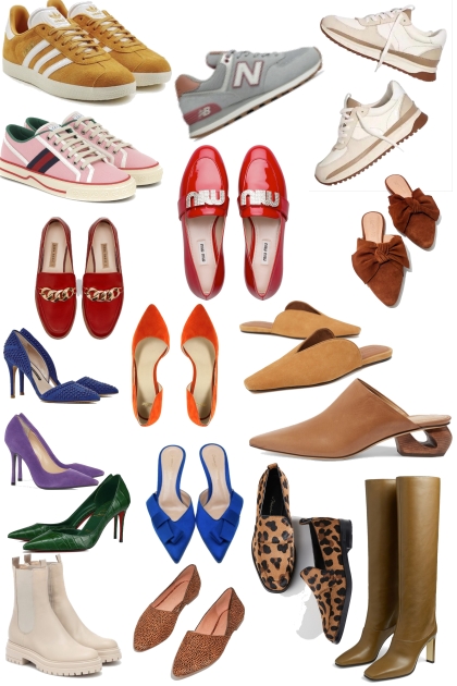 Обувь- Combinaciónde moda