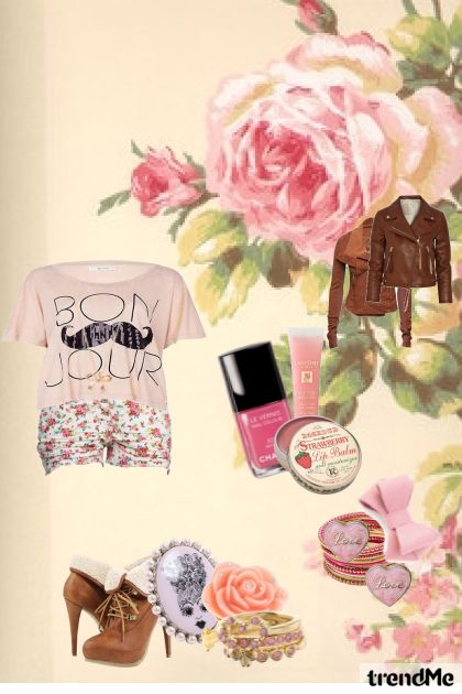 Pink lady- Combinazione di moda