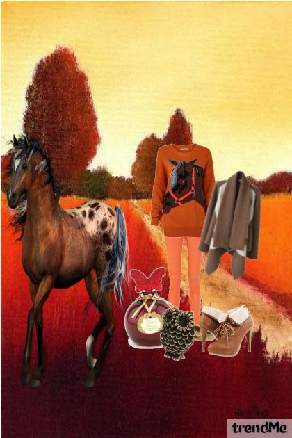 Horse ride- Combinaciónde moda