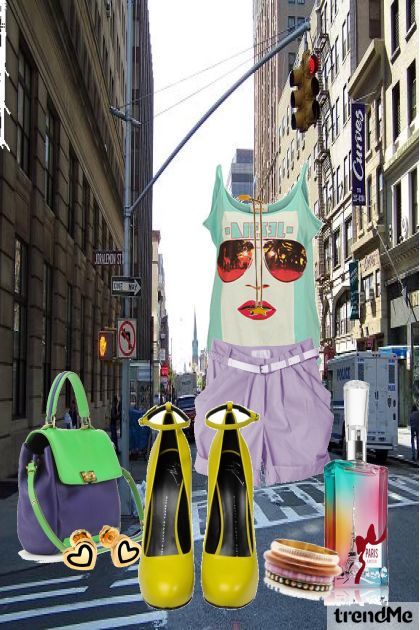 It's New York baby:D- Combinaciónde moda