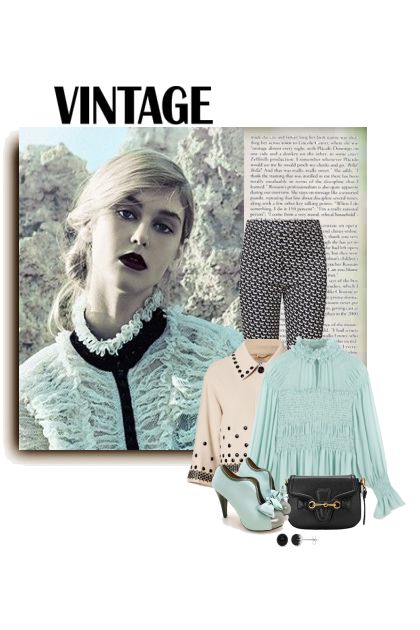 Vintage 2018- Combinazione di moda