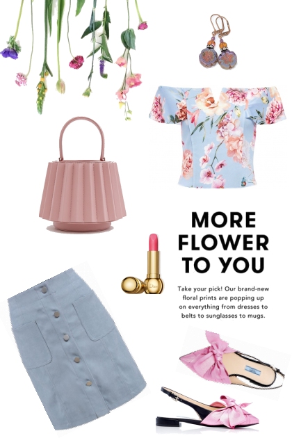 More Flower To You- Fashion set
