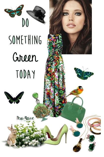 Green Today- Combinazione di moda
