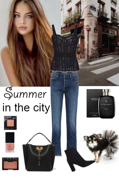 summer in the city- Combinaciónde moda