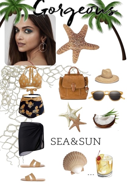 sea and sun- Fashion set