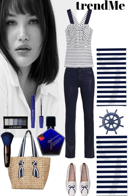 in the navy- Fashion set