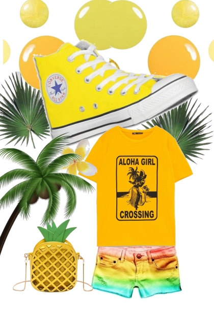aloha girl- Modekombination