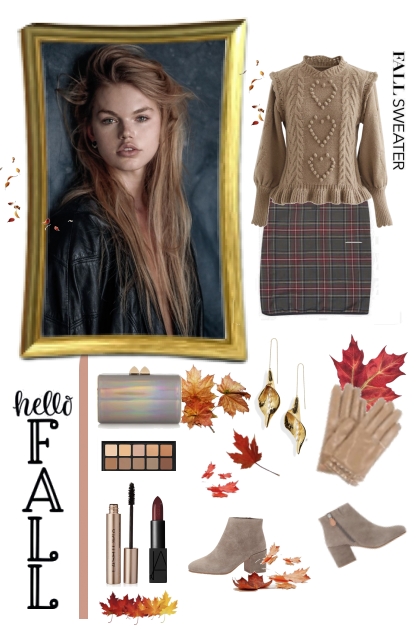 fall sweater- Combinaciónde moda