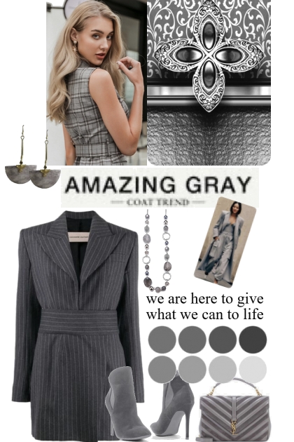 amazing gray- Модное сочетание