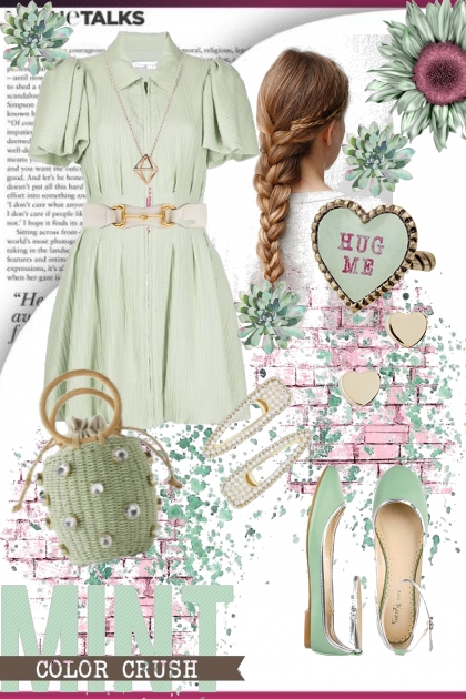 In love with mint- Fashion set