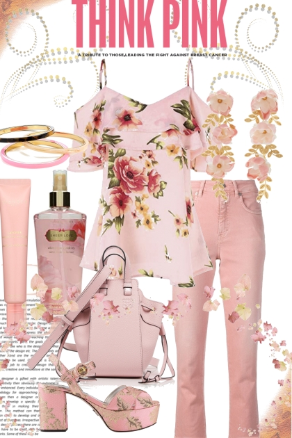 Think Pink- Combinaciónde moda