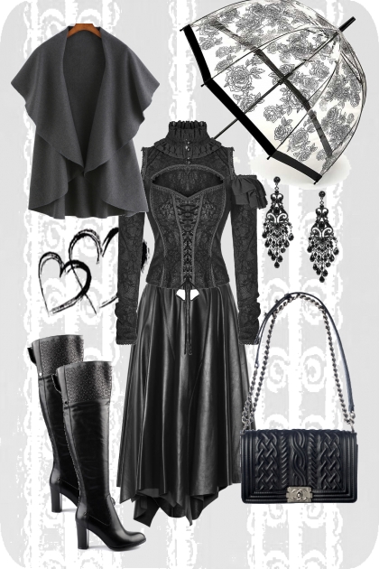 Gothic Style- Fashion set