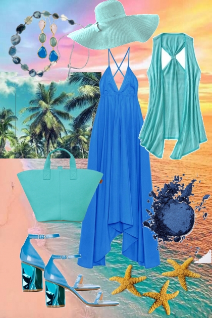Sea Summer Set- Модное сочетание