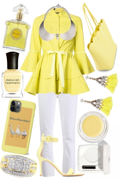Not So Mellow Yellow- Fashion set