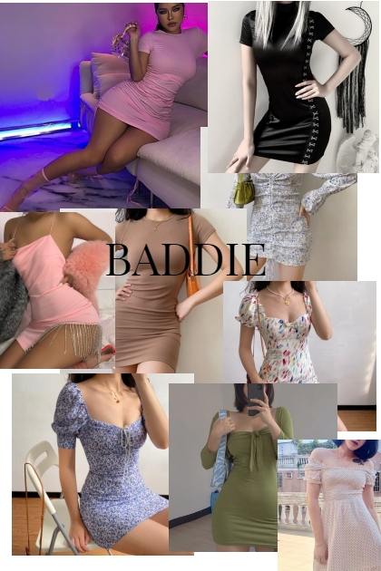 BADDIE- Fashion set