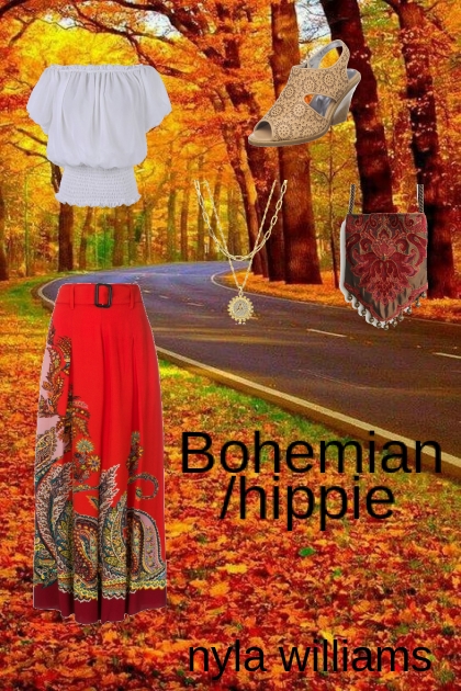 bohemian/hippie- Fashion set