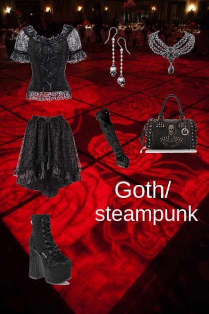 goth- Modna kombinacija