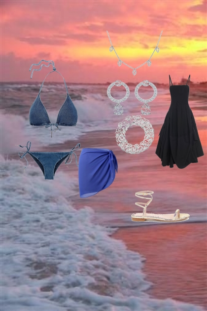 casual/beachy- Fashion set