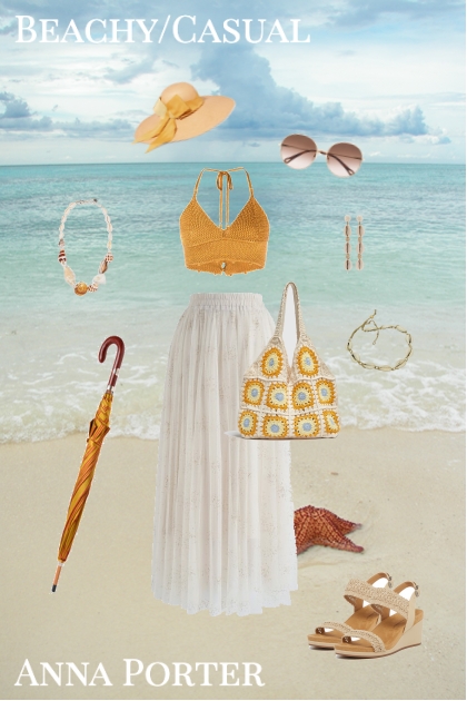 beachy/casual- Fashion set