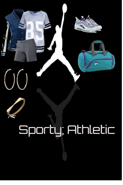 sporty- Combinazione di moda
