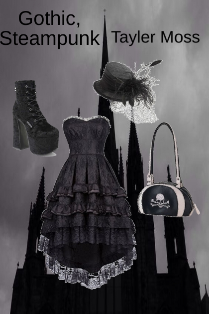 Gothic, Steampunk- Fashion set