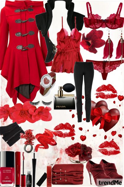 valentine's day- Combinazione di moda