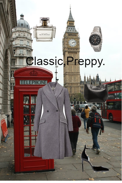 Classic, Preppy- combinação de moda