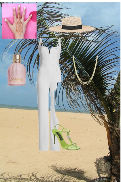 beach look- Fashion set