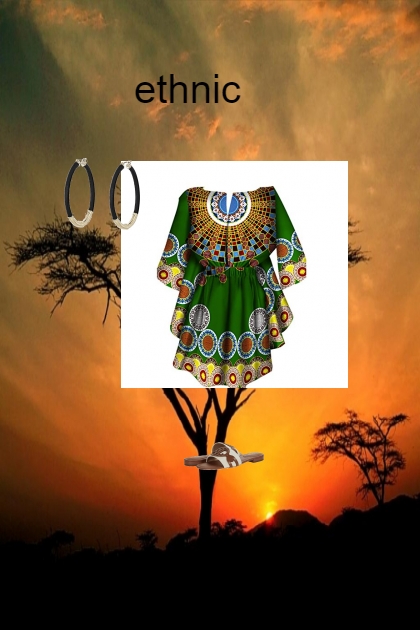 ethnic- Combinaciónde moda