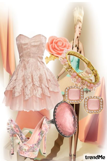 pretty in pink- combinação de moda