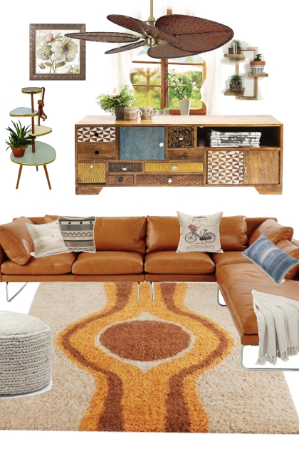 Comforting Living room- Modna kombinacija