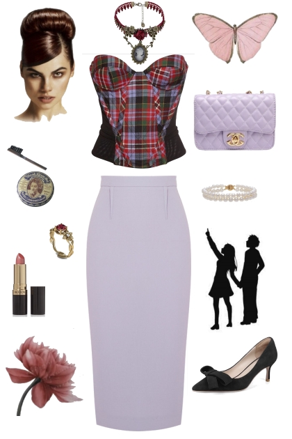 pink and purple- Combinaciónde moda
